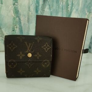 Louis Vuitton Dark Brown Monogram Wallet